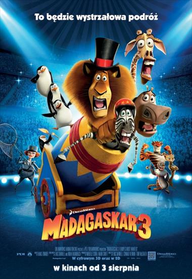  Bajki Dubbingowane - Madagascar 3 Europes Most Wanted.jpg