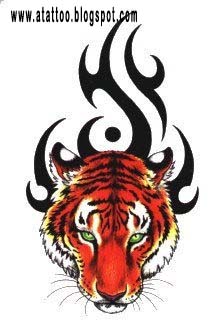  Wzory Tatuaży - tigre tribal.jpg