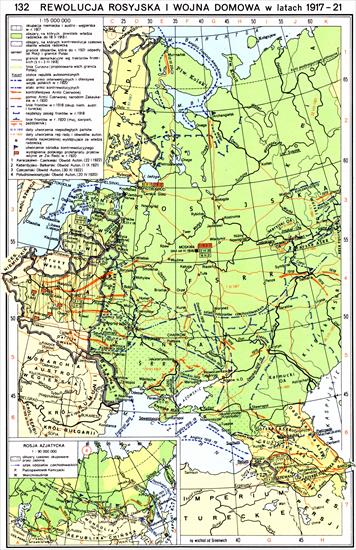 Atlas Historyczny Świata Polecam - 132_Rewolucja rosyjska i wojna domowa 1917-21.jpg
